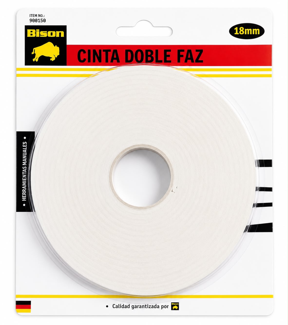 Cinta adhesiva doble faz