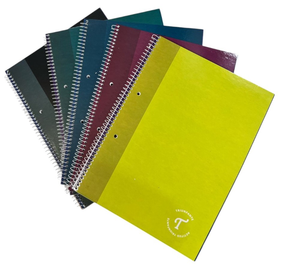 Cuaderno espiral escolar