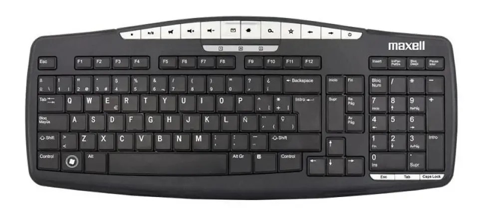Teclado Maxell con cable