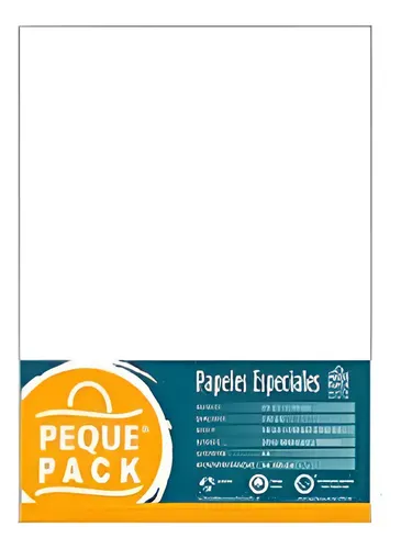 Papel opalina blanca