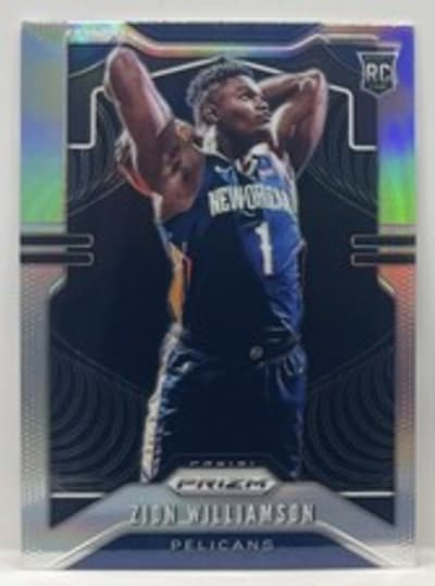 Zion Williamson Prizm Silver RC