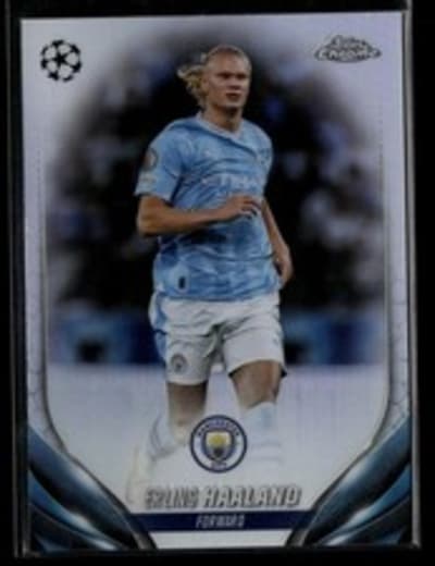 Erling Haaland Topps Chrome UEFA Refractor