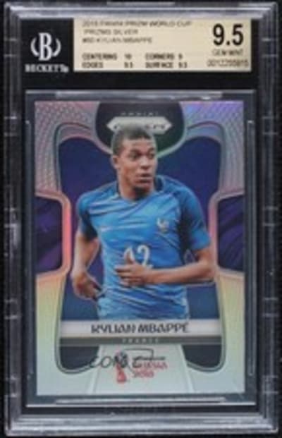 Kylian Mbappe Prizm World Cup Silver