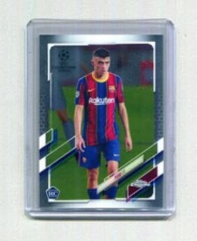 Pedri Topps Chrome UEFA