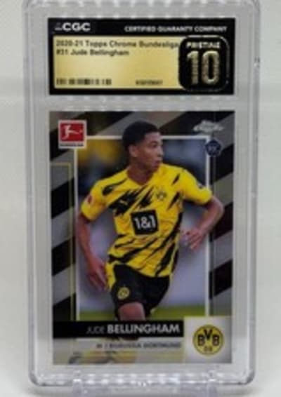 Jude Bellingham Topps Chrome Bundesliga