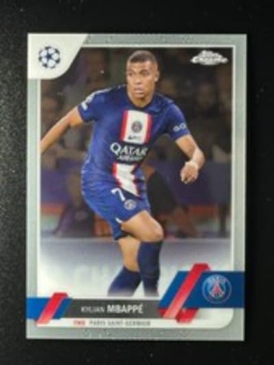 Kylian Mbappe Topps Chrome UEFA