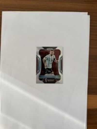 Lionel Messi Prizm World Cup Silver