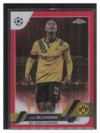 Jude Bellingham Topps Chrome UEFA Refractor