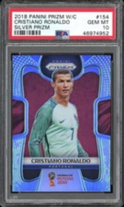 Cristiano Ronaldo Prizm World Cup Silver