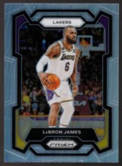 LeBron James Prizm Silver
