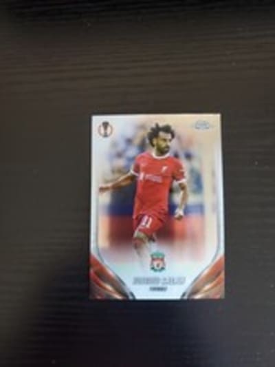Mohamed Salah Topps Chrome UEFA