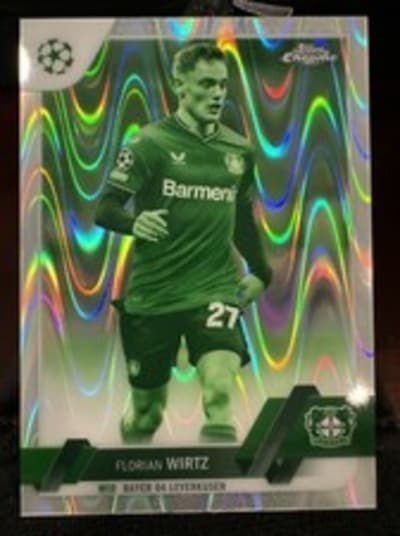 Florian Wirtz Topps Chrome UEFA