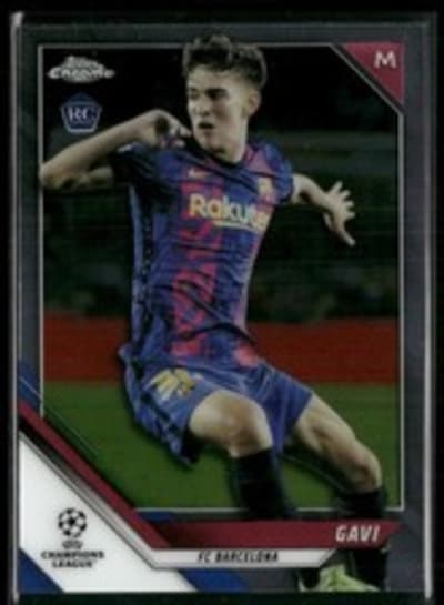 Gavi Topps Chrome UEFA