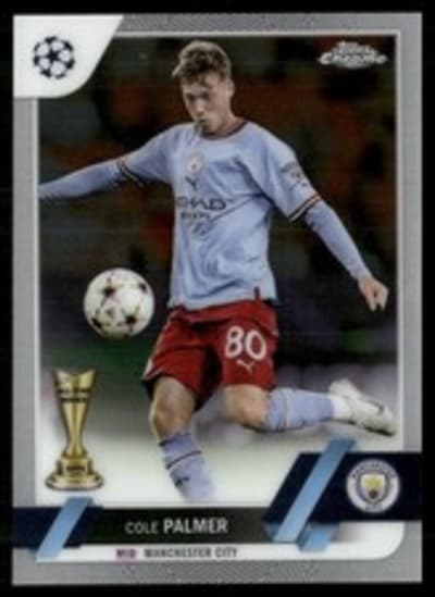Cole Palmer Topps Chrome UEFA
