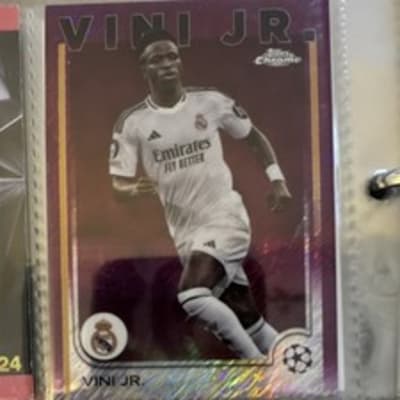 Vinicius Junior Topps Chrome UEFA