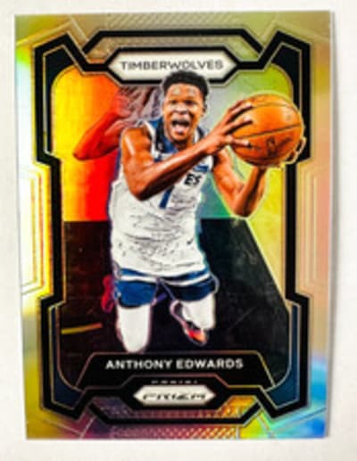Anthony Edwards Prizm Silver