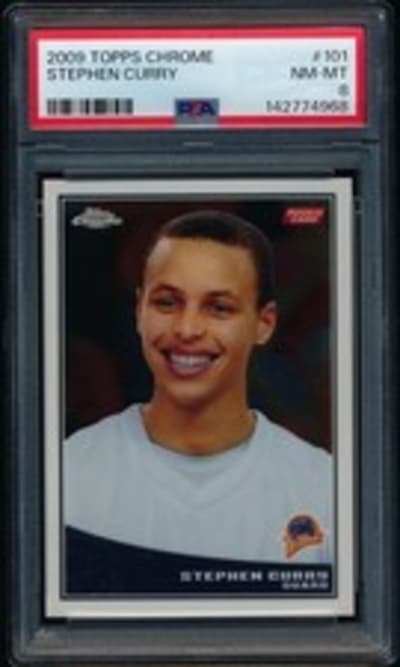 Stephen Curry Topps Chrome RC