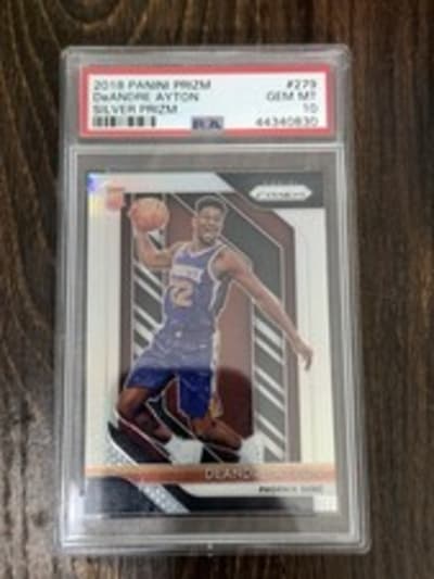 Deandre Ayton Prizm Silver RC