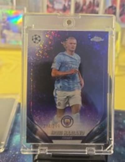 Erling Haaland Topps Chrome UEFA