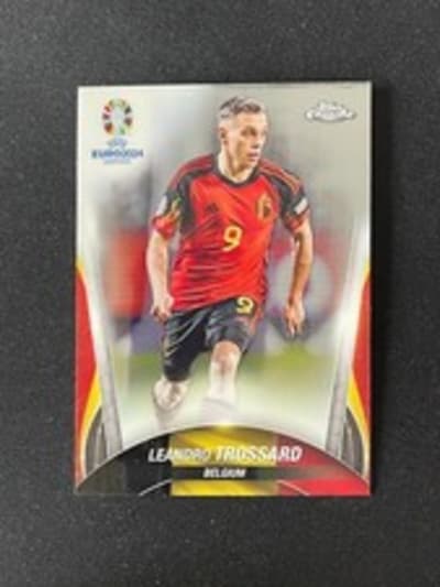 Leandro Trossard Topps Chrome UEFA