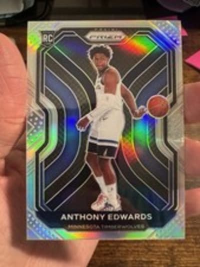 Anthony Edwards Prizm Silver RC