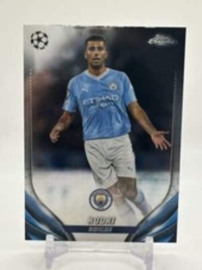 Rodri Topps Chrome UEFA