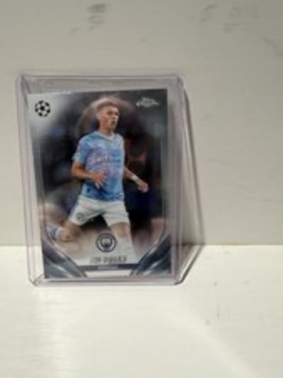 Phil Foden Topps Chrome UEFA