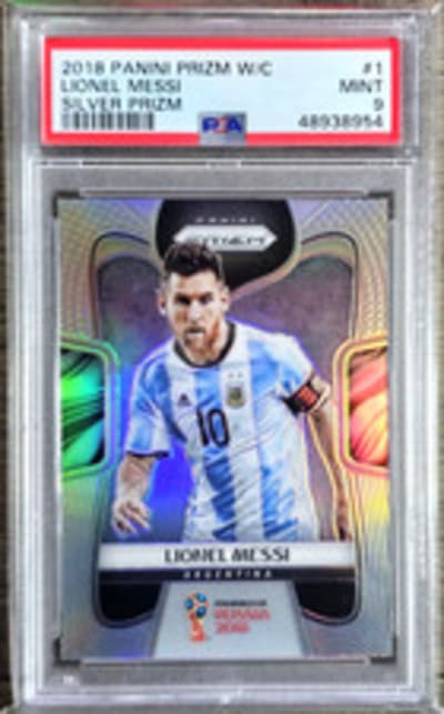 Lionel Messi Prizm World Cup Silver