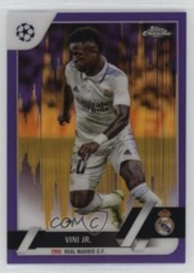 Vinicius Junior Topps Chrome UEFA