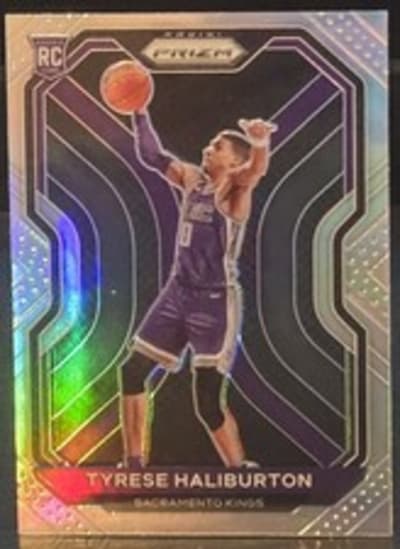 Tyrese Haliburton Prizm Silver RC