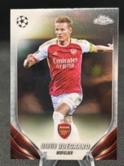 Martin Odegaard Topps Chrome UEFA