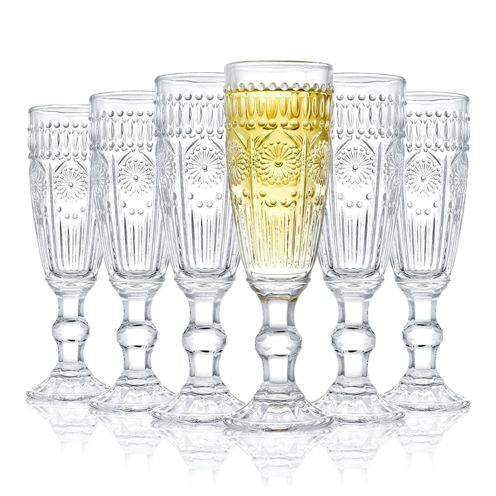 Glass Champagne Flutes