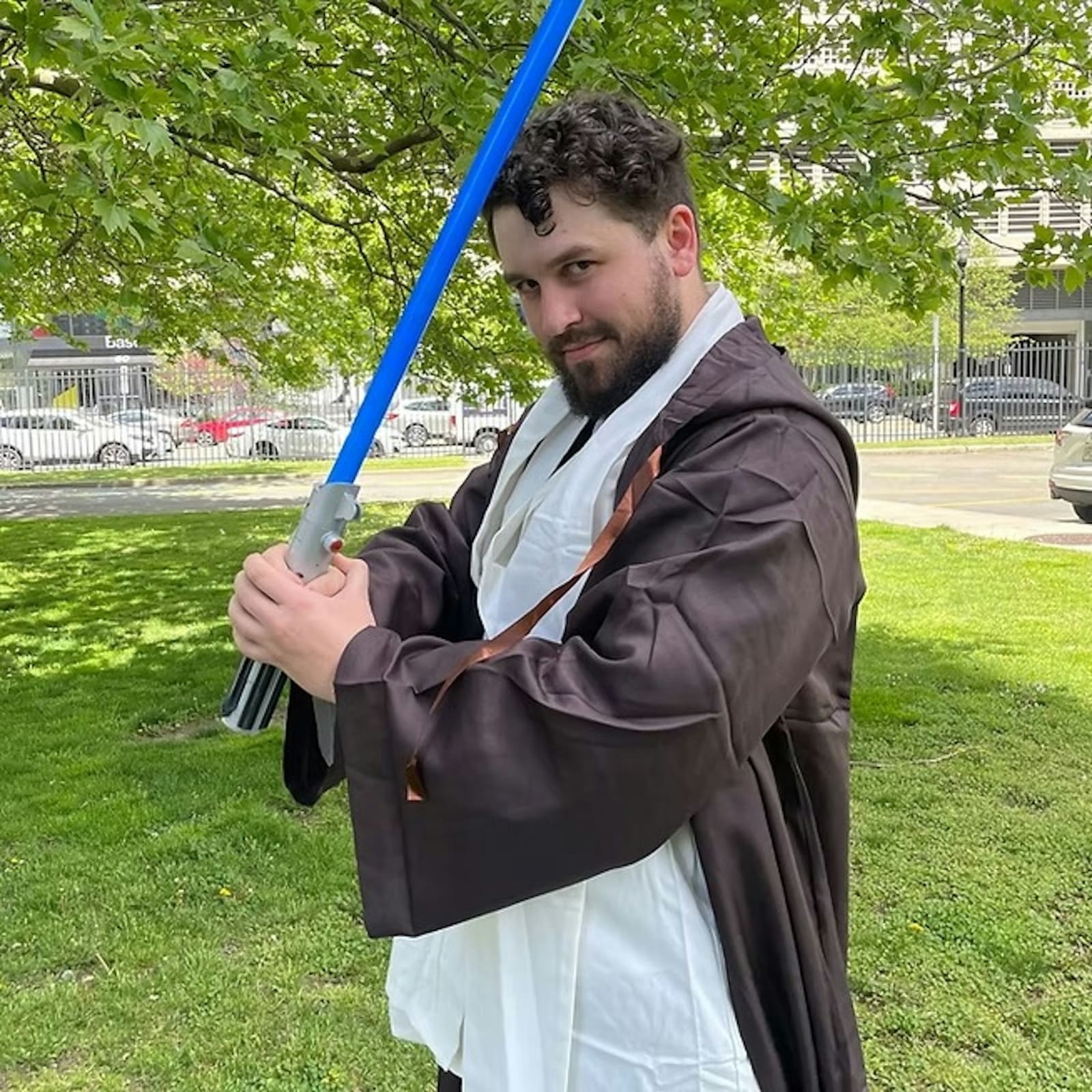 Star Wars Party Character & Lightsaber Training