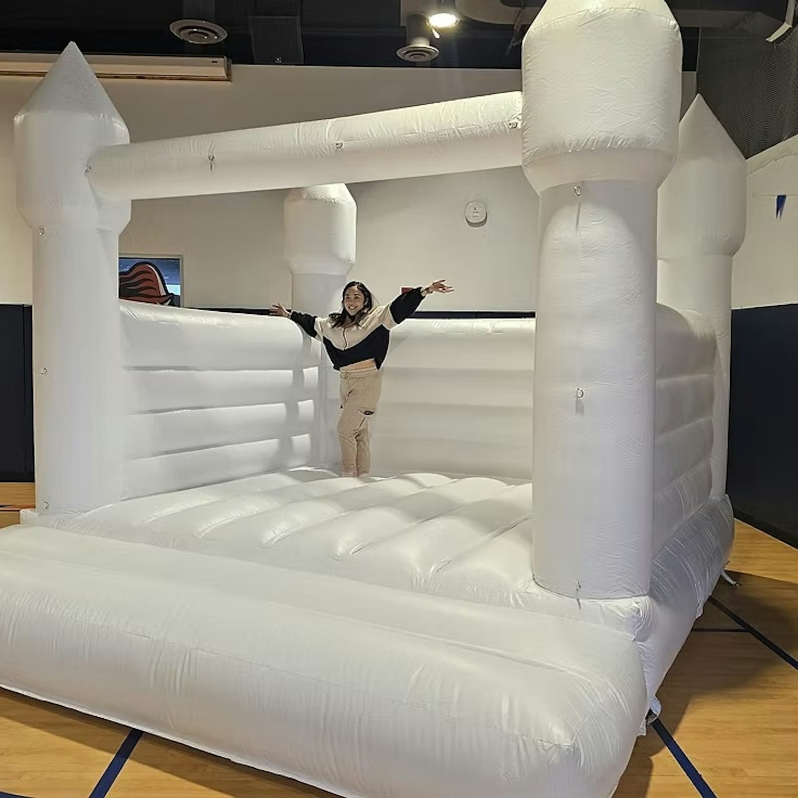 Adult White Castle Bounce House Rental