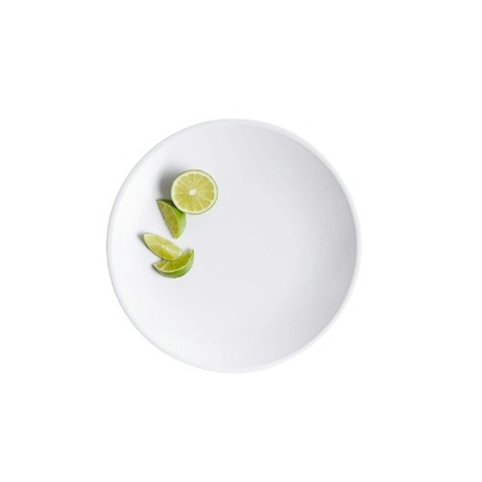 Matte White Dinner Plate