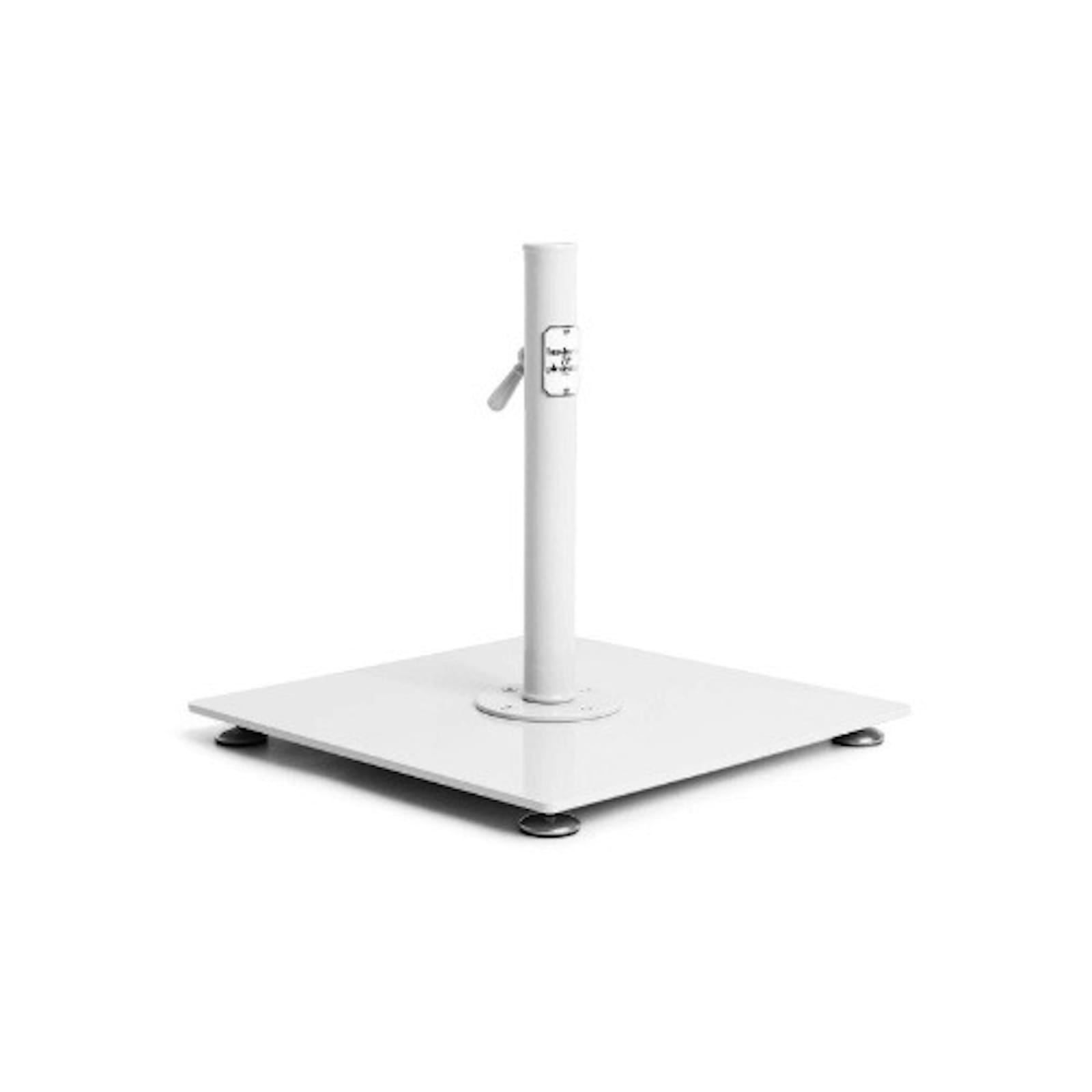 White Square Patio Umbrella Base