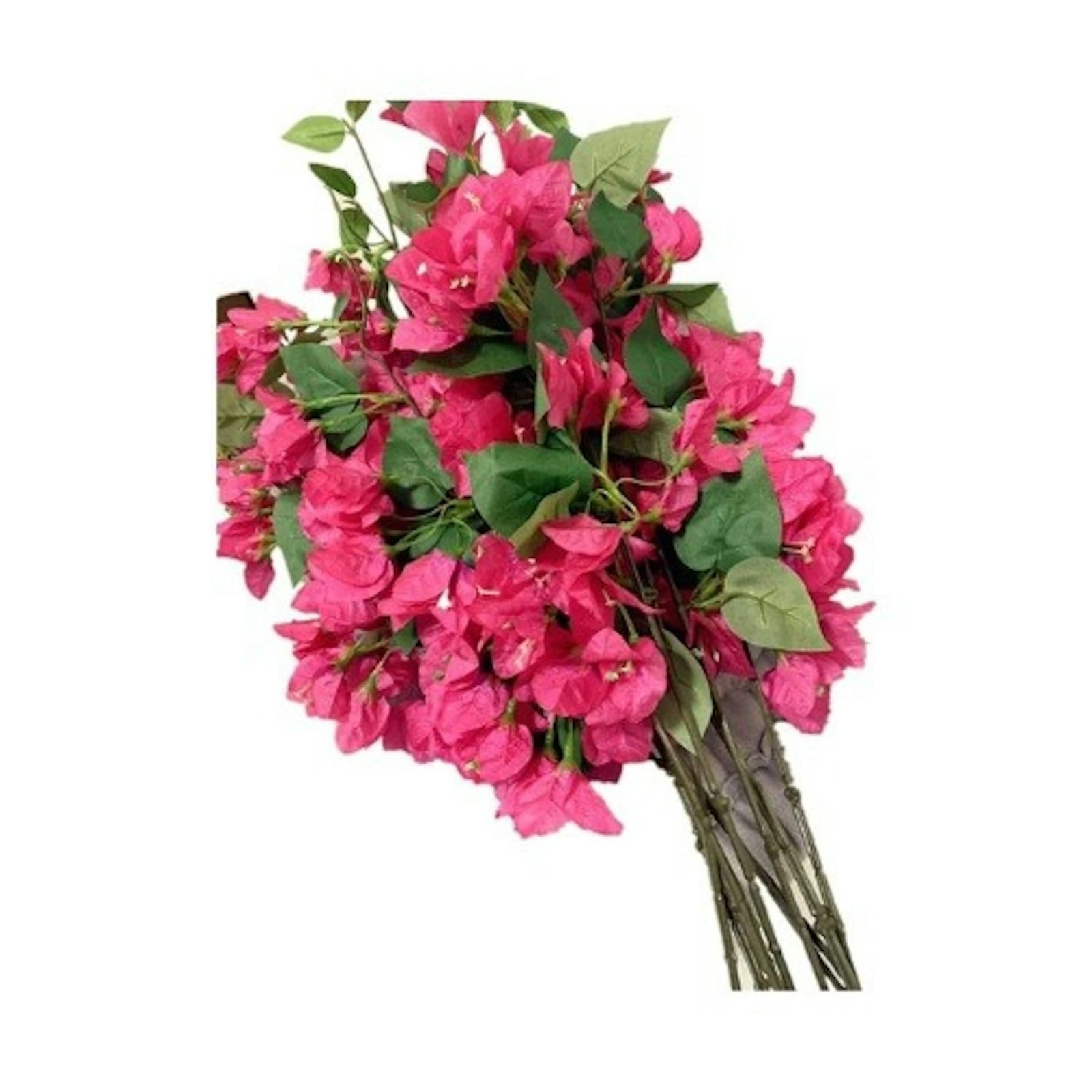 Fuchsia Faux Bougainvillea Flower Bunch pack of 10