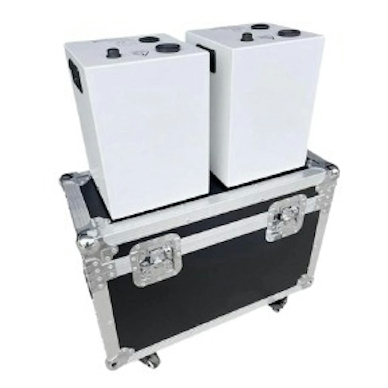2 Cold Spark Fountain Machines with Flight Case