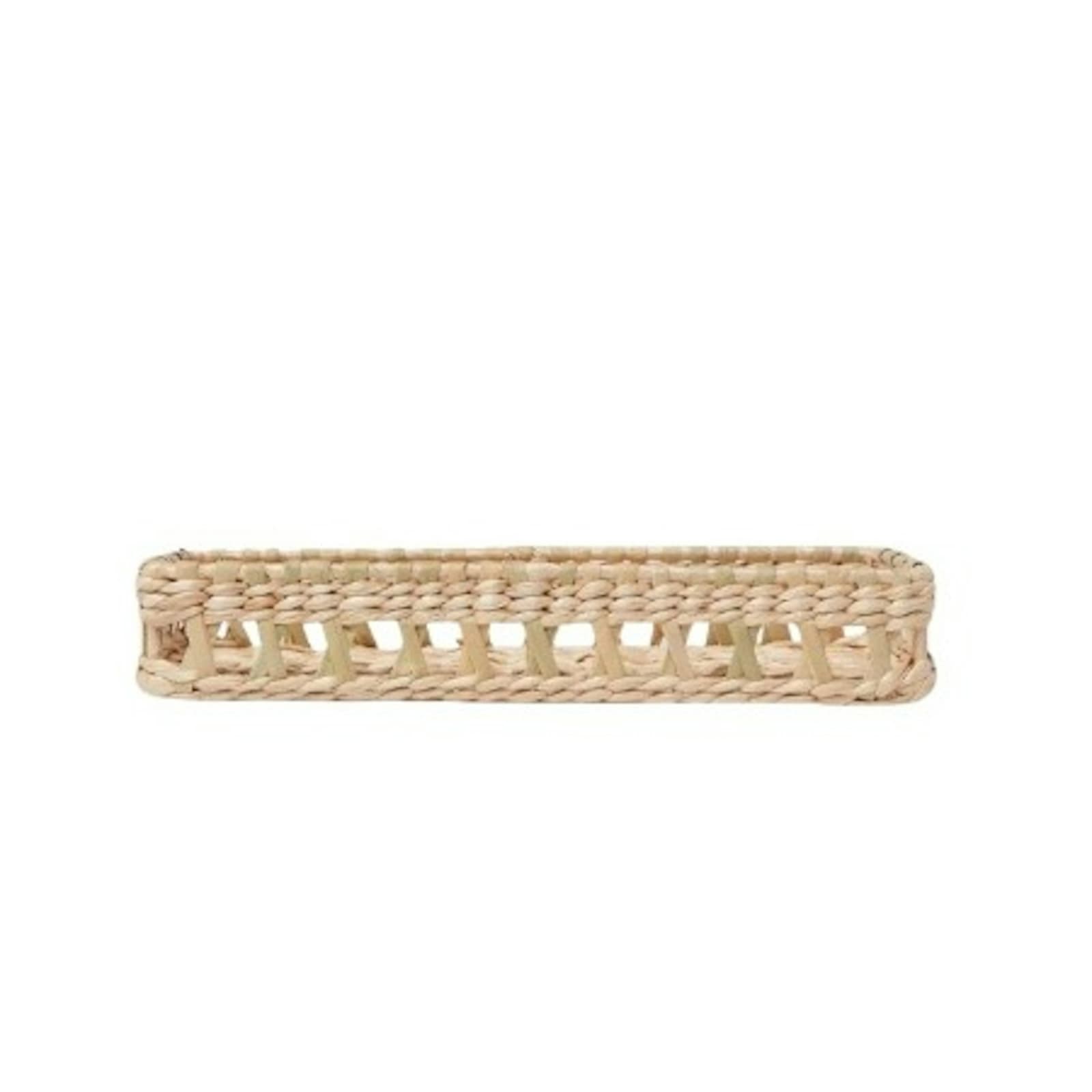 Natural Woven Shallow Tray — decor & props rental in New York City, New York from Collect Sisu