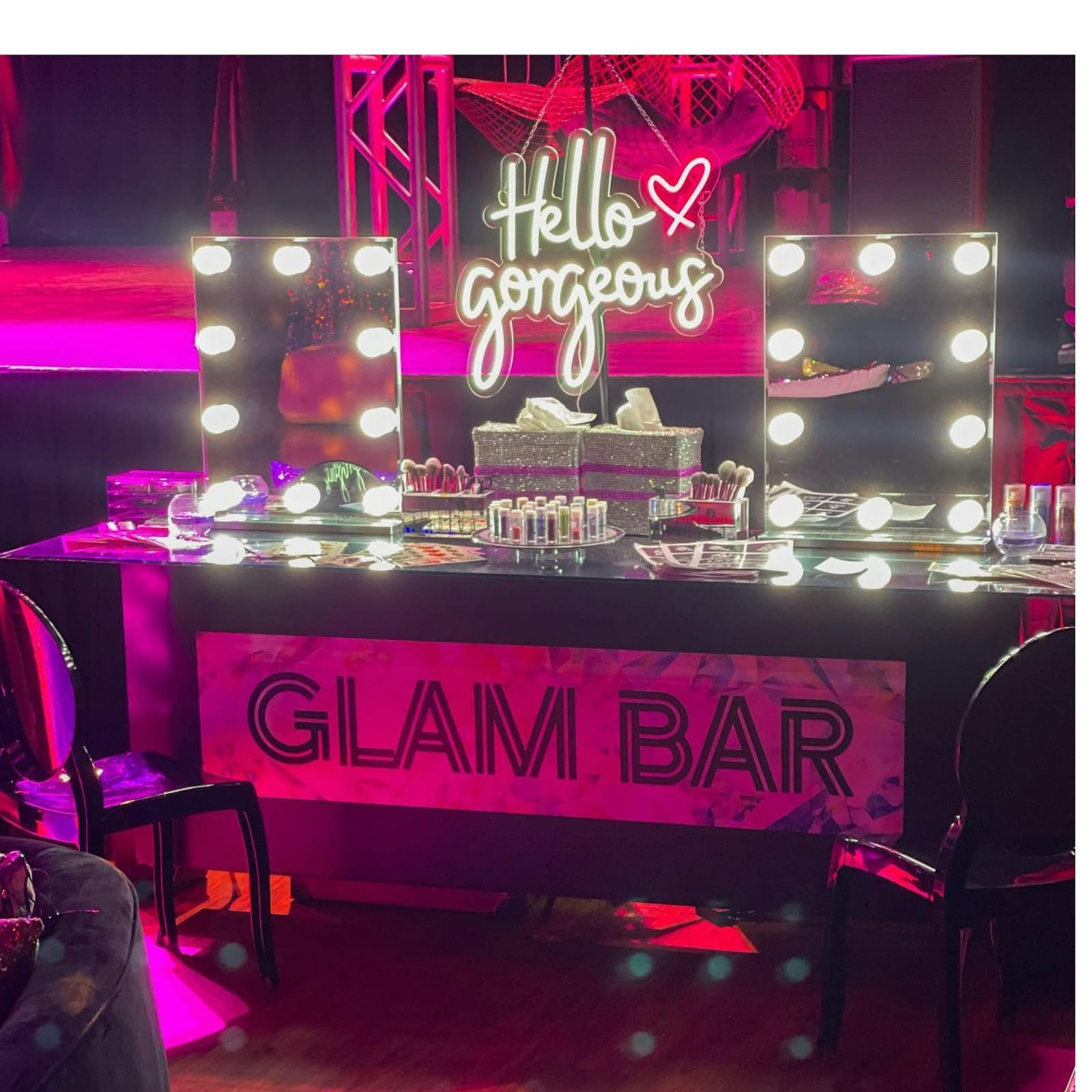 Event Glam & Sparkle Bar