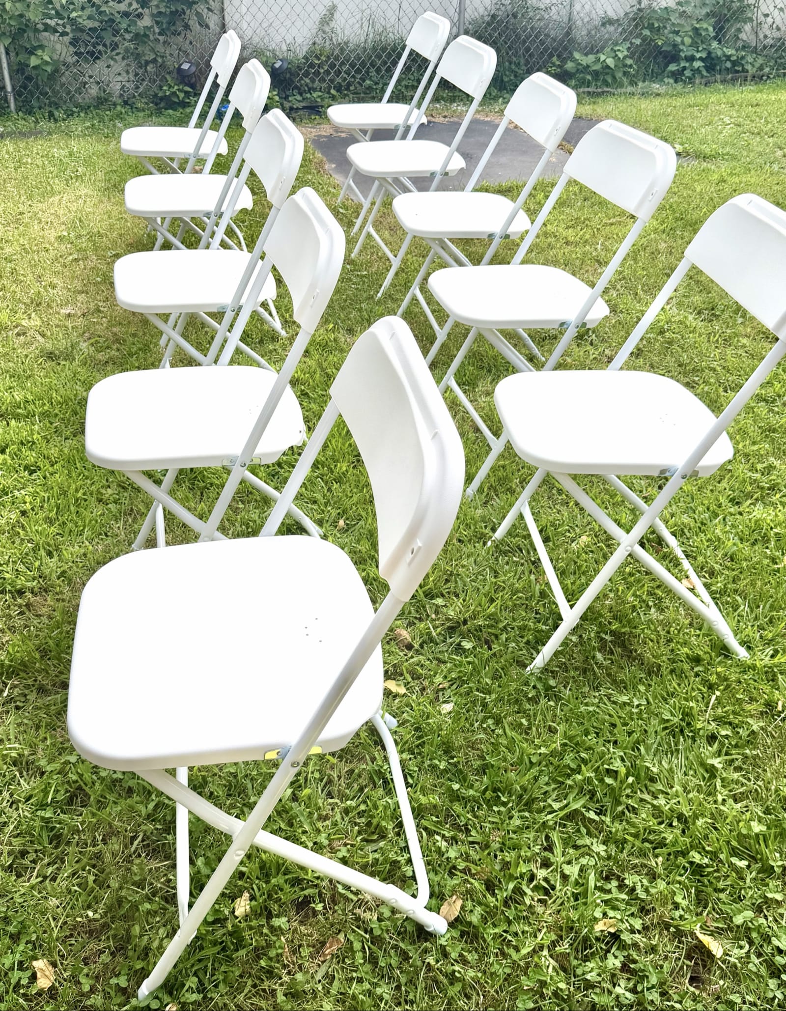 White chairs — tables, chairs & furniture rental in Clifton, NJ from Collect Sisu