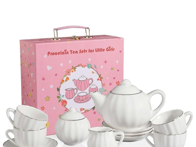 White Porcelain Children’s Tea Party Set