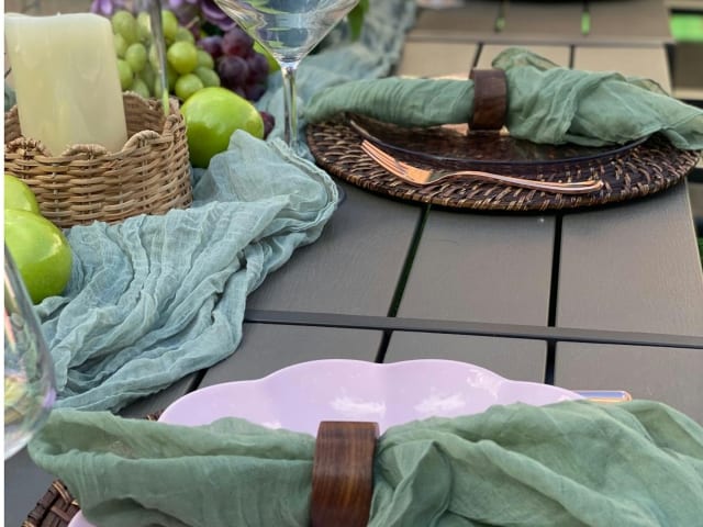 Garden Dinner Tablescape