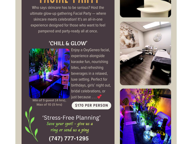 Facial Party Venue