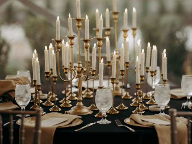Gold Candelabras