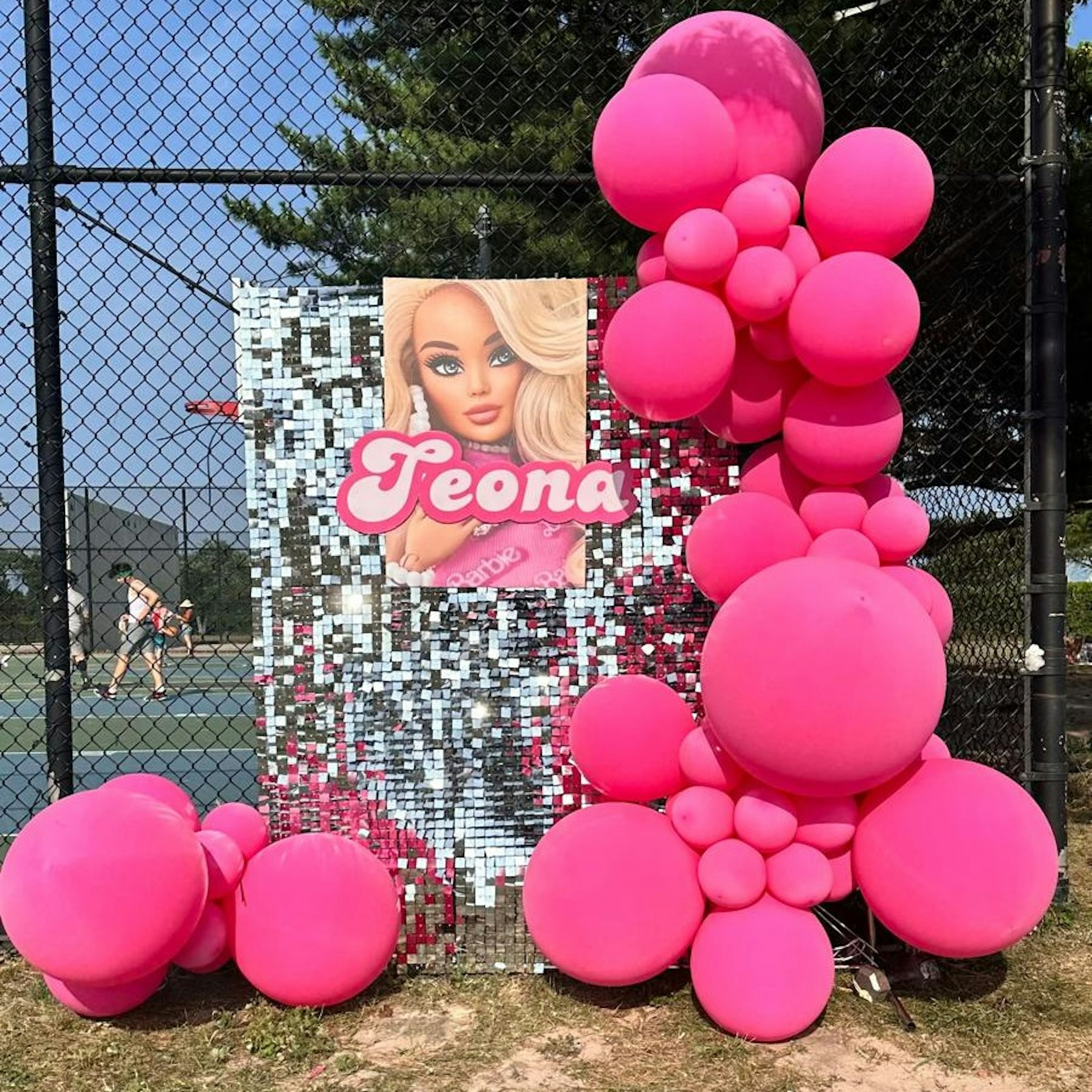 Pink Glam Birthday Party Setup (Doll Theme)