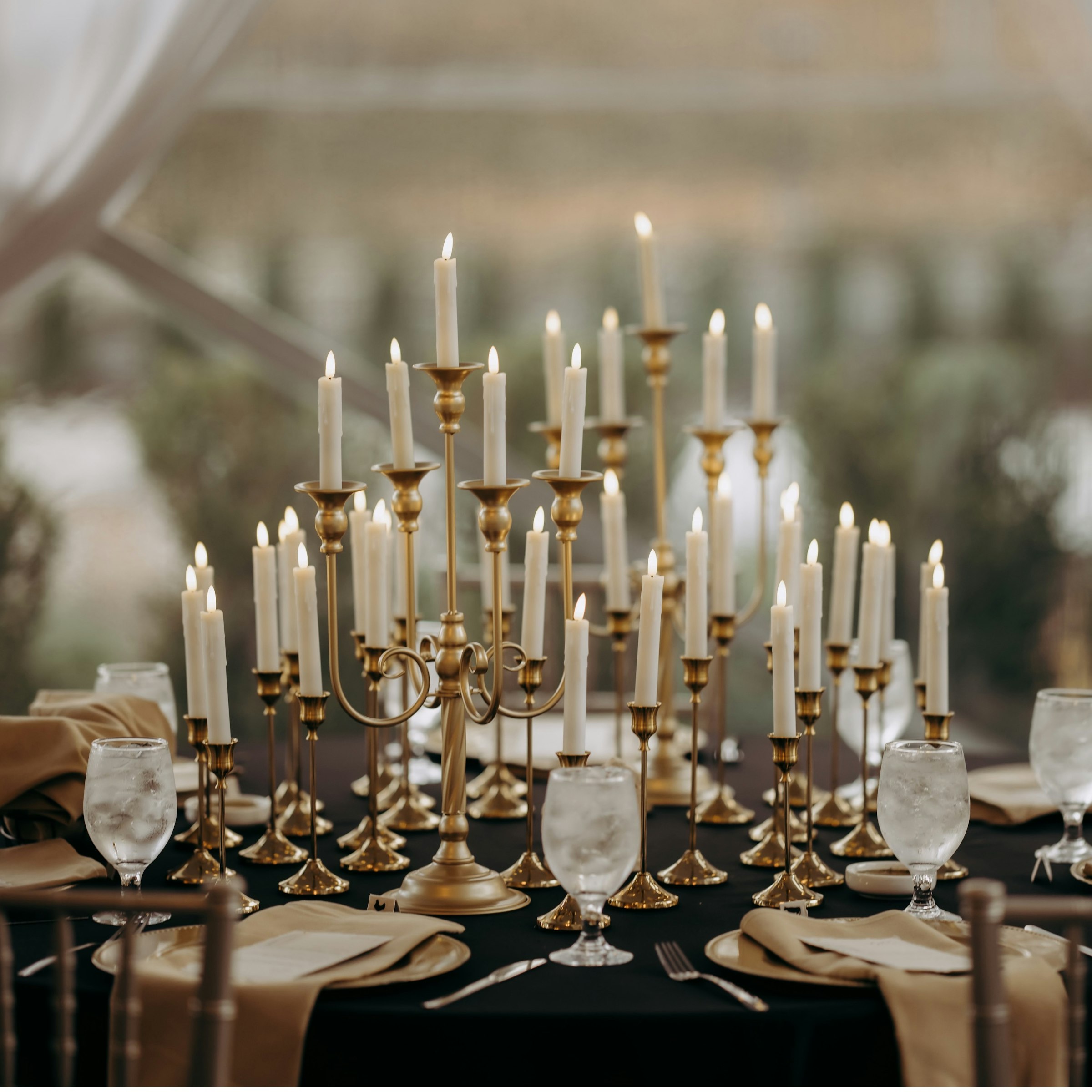 Gold Candelabras