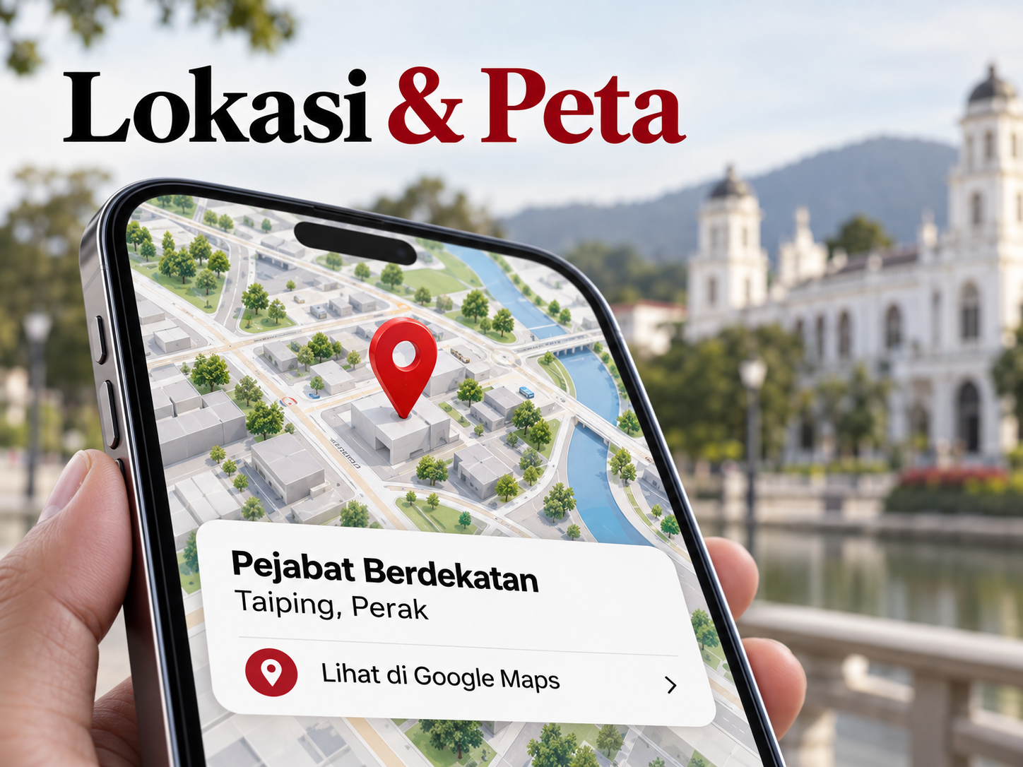 Peta lokasi cawangan ejen Umrah