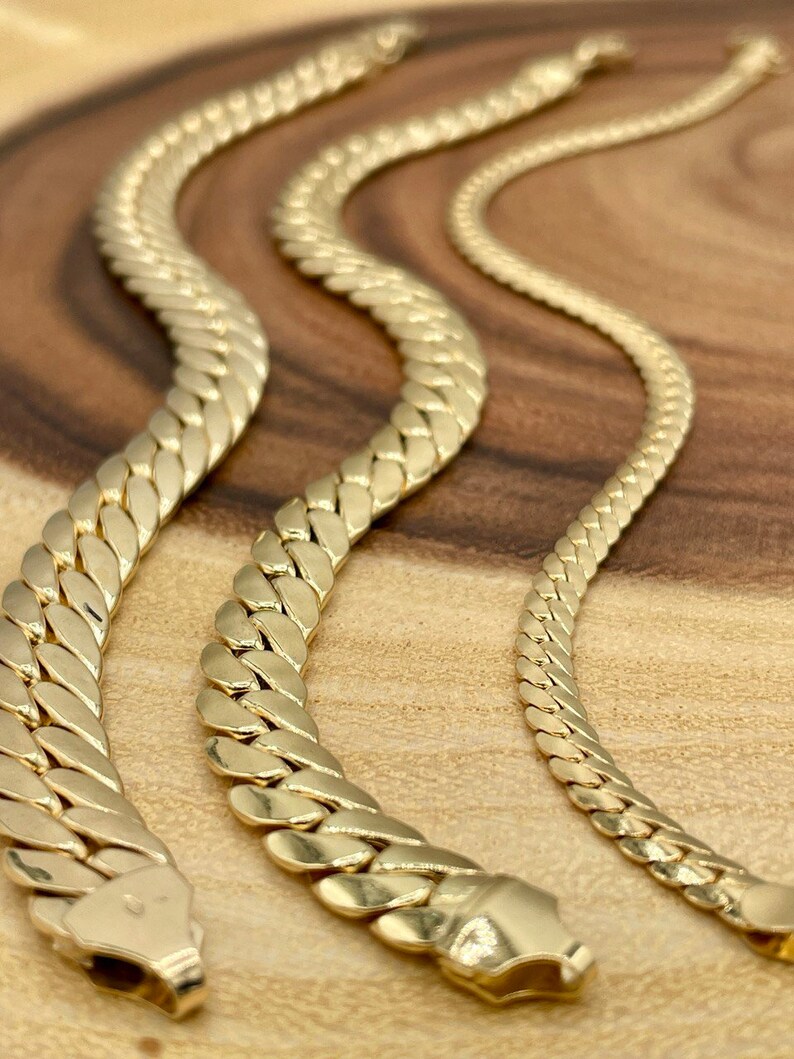 Golden Panther Flat-Link Cuban