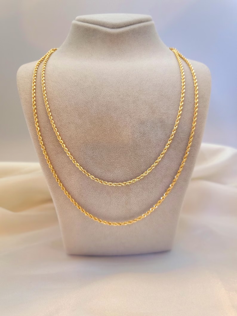 Golden Twist Luxe Rope